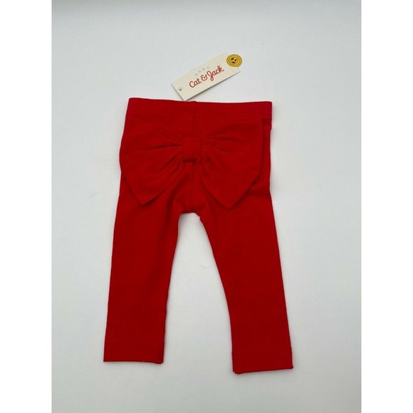 Girls Fleece Jogger Pants Cat Jack Red 